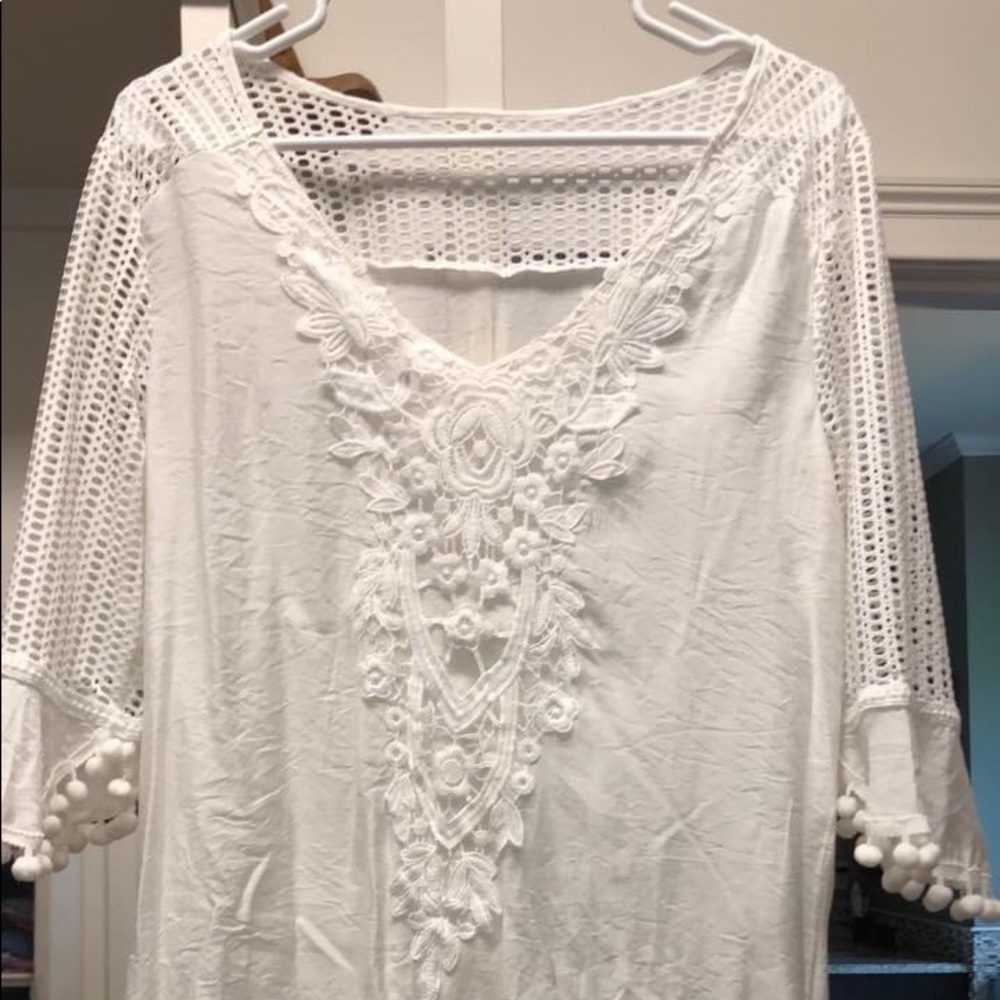 White coverup